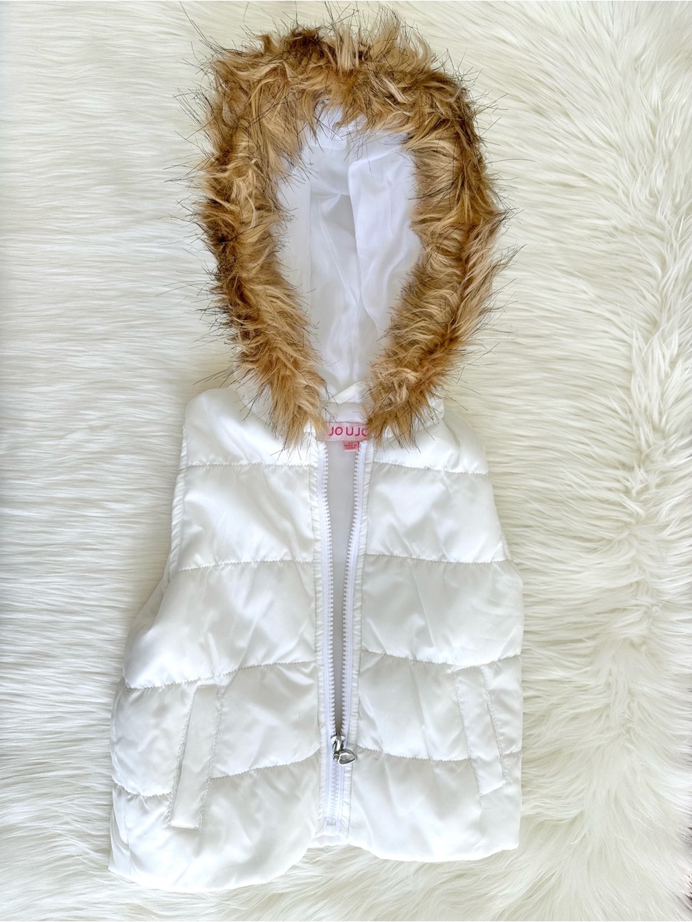 TODDLER FUR VEST